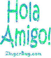 Click to get the codes for this image. Hola Amigo Glitter Text, Hi Hello Aloha Wassup etc, Spanish Free Image, Glitter Graphic, Greeting or Meme for Facebook, Twitter or any blog.