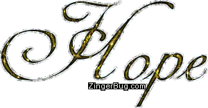 Click to get the codes for this image. Hope Gold Glitter Name, Girl Names Free Image Glitter Graphic for Facebook, Twitter or any blog.