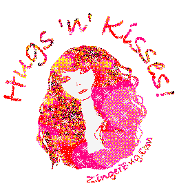 Click to get the codes for this image. Hugs N Kisses Pretty Face Red, Love and Romance, Hugs and Kisses Free Image, Glitter Graphic, Greeting or Meme for Facebook, Twitter or any blog.
