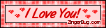 Click to get the codes for this image. I Love You Red Blinkie, Love and Romance, I Love You Free Image, Glitter Graphic, Greeting or Meme for Facebook, Twitter or any blog.