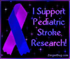 Click to get the codes for this image. I Support Pediatric Stroke Research Ribbon, Support Ribbons Free Image, Glitter Graphic, Greeting or Meme for any Facebook, Twitter or any blog.