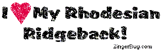 Click to get the codes for this image. I heart my rhodesian ridgeback Glitter Text, Animals  Dogs, Rhodesian Ridgeback, Pet Free Image, Glitter Graphic, Greeting or Meme for Facebook, Twitter or any forum or blog.