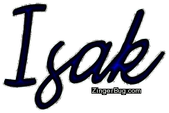 Click to get the codes for this image. Isak Blue Glitter Name, Guy Names Free Image Glitter Graphic for Facebook, Twitter or any blog.