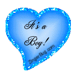 Click to get the codes for this image. Its A Boy Heart Glitter Graphic, Baby Comments  Birth Announcements, Hearts Free Image, Glitter Graphic, Greeting or Meme for any Facebook, Twitter or any blog.