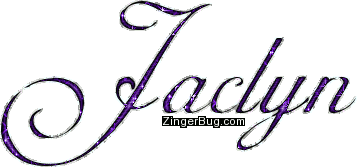 Click to get the codes for this image. Jaclyn Purple Glitter Name, Girl Names Free Image Glitter Graphic for Facebook, Twitter or any blog.