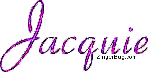 Click to get the codes for this image. Jacquie Pink Glitter Name Text, Girl Names Free Image Glitter Graphic for Facebook, Twitter or any blog.
