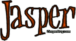 Click to get the codes for this image. Jasper Orange Glitter Name, Guy Names Free Image Glitter Graphic for Facebook, Twitter or any blog.