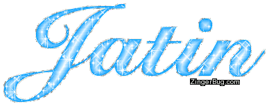 Jatin Baby Blue Glitter Name Glitter Graphic, Greeting, Comment, Meme ...