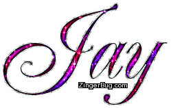 Click to get the codes for this image. Jay Red And Purple Glitter Name, Girl Names Free Image Glitter Graphic for Facebook, Twitter or any blog.