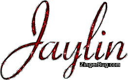 Click to get the codes for this image. Jaylin Red Glittered Name, Girl Names Free Image Glitter Graphic for Facebook, Twitter or any blog.