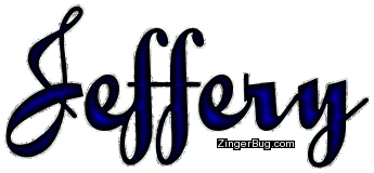 Click to get the codes for this image. Jeffery Blue Glitter Name, Guy Names Free Image Glitter Graphic for Facebook, Twitter or any blog.