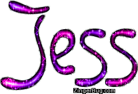 Click to get the codes for this image. Jess Pink Purple Glitter Name, Girl Names Free Image Glitter Graphic for Facebook, Twitter or any blog.