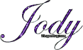 Click to get the codes for this image. Jody Purple Glitter Name, Girl Names Free Image Glitter Graphic for Facebook, Twitter or any blog.