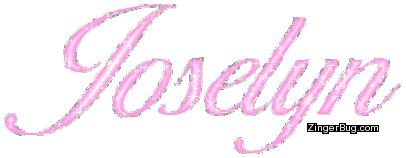 Click to get the codes for this image. Joselyn Pink Glitter Name, Girl Names Free Image Glitter Graphic for Facebook, Twitter or any blog.