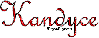 Click to get the codes for this image. Kandyce Red Glitter Name, Girl Names Free Image Glitter Graphic for Facebook, Twitter or any blog.