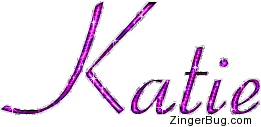 Click to get the codes for this image. Katie Pink Glitter Name Text, Girl Names Free Image Glitter Graphic for Facebook, Twitter or any blog.