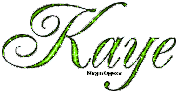 Click to get the codes for this image. Kaye Lime Green Glitter Name, Girl Names Free Image Glitter Graphic for Facebook, Twitter or any blog.