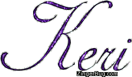 Click to get the codes for this image. Keri Purple Glitter Name, Girl Names Free Image Glitter Graphic for Facebook, Twitter or any blog.