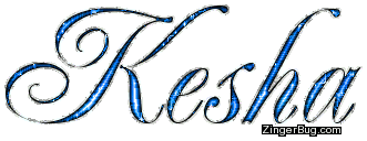 Click to get the codes for this image. Kesha Blue Glitter Name, Girl Names Free Image Glitter Graphic for Facebook, Twitter or any blog.