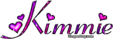 Click to get the codes for this image. Kimmie Pink And Purple Glitter Name, Girl Names Free Image Glitter Graphic for Facebook, Twitter or any blog.