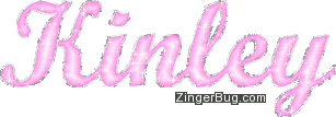 Click to get the codes for this image. Kinley Pink Glitter Name, Girl Names Free Image Glitter Graphic for Facebook, Twitter or any blog.