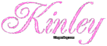 Click to get the codes for this image. Kinley Pink Glitter Script Name, Girl Names Free Image Glitter Graphic for Facebook, Twitter or any blog.
