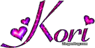 Click to get the codes for this image. Kori Pink And Purple Glitter Name, Girl Names Free Image Glitter Graphic for Facebook, Twitter or any blog.
