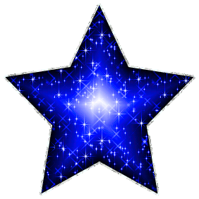 Click to get the codes for this image. Large Blue Glitter Star With Silver Outline, Stars Free Image, Glitter Graphic, Greeting or Meme.