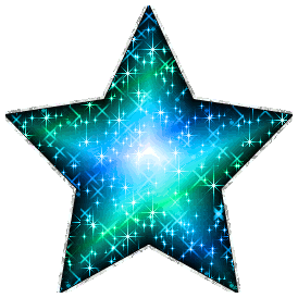 Click to get the codes for this image. Large Blue Green Glitter Star With Silver Outline, Stars Free Image, Glitter Graphic, Greeting or Meme.