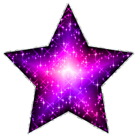Click to get the codes for this image. Large Pink Purple Glitter Star With Silver Outline, Stars Free Image, Glitter Graphic, Greeting or Meme.