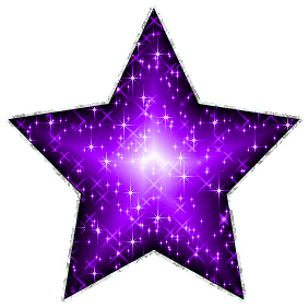 Click to get the codes for this image. Large Purple Glitter Star With Silver Outline, Stars Free Image, Glitter Graphic, Greeting or Meme.