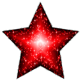 Click to get the codes for this image. Large Red Glitter Star With Silver Outline, Stars Free Image, Glitter Graphic, Greeting or Meme.