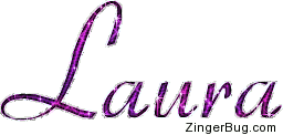 Click to get the codes for this image. Laura Pink Glitter Name Text, Girl Names Free Image Glitter Graphic for Facebook, Twitter or any blog.