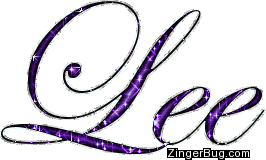 Click to get the codes for this image. Lee Purple Glitter Name, Girl Names Free Image Glitter Graphic for Facebook, Twitter or any blog.