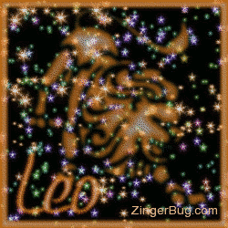 Click to get the codes for this image. Leo Colored Stars Glitter Graphic, Leo Free Glitter Graphic, Animated GIF for Facebook, Twitter or any forum or blog.