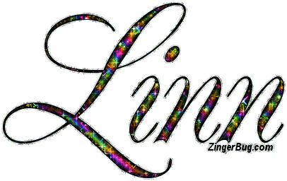 Click to get the codes for this image. Linn Colorful Glitter Name, Girl Names Free Image Glitter Graphic for Facebook, Twitter or any blog.