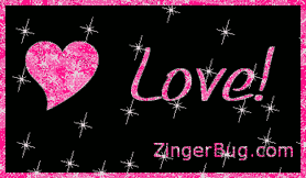 Click to get the codes for this image. Love Pink Silver Stars Glitter Text, Love and Romance, Hearts Free Image, Glitter Graphic, Greeting or Meme for Facebook, Twitter or any blog.