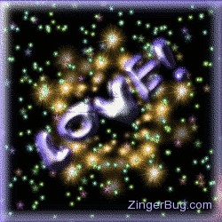 Click to get the codes for this image. Love Stars Glitter Graphic, Love and Romance Free Image, Glitter Graphic, Greeting or Meme for Facebook, Twitter or any blog.