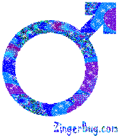 Click to get the codes for this image. Male Symbol Glitter Graphic, Gender Symbols  Male  Female Free Image, Glitter Graphic, Greeting or Meme.