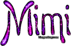 Click to get the codes for this image. Mimi Pink Purple Glitter Name, Girl Names Free Image Glitter Graphic for Facebook, Twitter or any blog.