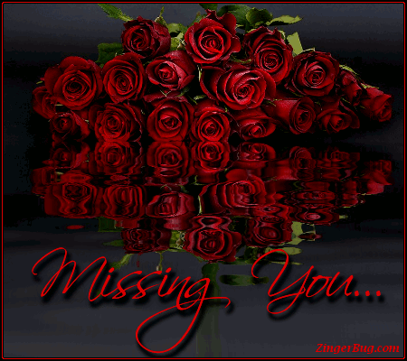 Click to get the codes for this image. Missing You Red Roses Reflections, Popular Favorites, I Miss You Glitter Graphic, Comment, Meme, GIF or Greeting