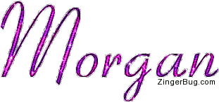 Click to get the codes for this image. Morgan Pink Glitter Name Text, Girl Names Free Image Glitter Graphic for Facebook, Twitter or any blog.