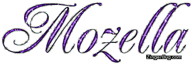 Click to get the codes for this image. Mozella Purple Glitter Name, Girl Names Free Image Glitter Graphic for Facebook, Twitter or any blog.
