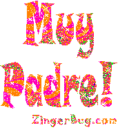 Click to get the codes for this image. Muy Padre Glitter Text, Spanish, Muy Padre Free Image, Glitter Graphic, Greeting or Meme for Facebook, Twitter or any forum or blog.
