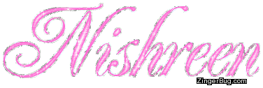 Click to get the codes for this image. Nishreen Pink Glitter Name, Girl Names Free Image Glitter Graphic for Facebook, Twitter or any blog.
