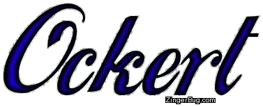 Click to get the codes for this image. Ockert Blue Glitter Name, Guy Names Free Image Glitter Graphic for Facebook, Twitter or any blog