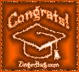Click to get the codes for this image. Orange Satin Congrats Grad Glitter Graphic, Congratulations, Graduation Free Image, Glitter Graphic, Greeting or Meme for any Facebook, Twitter or any blog.