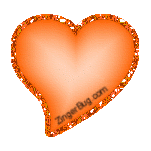 Click to get the codes for this image. Orange Satin Heart Glitter Graphic, Hearts, Hearts Free Image, Glitter Graphic, Greeting or Meme for Facebook, Twitter or any blog.