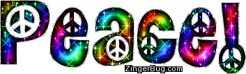 Click to get the codes for this image. Peace Rainbow Peace Sign Glitter Text, Peace, Popular Favorites Glitter Graphic, Comment, Meme, GIF or Greeting