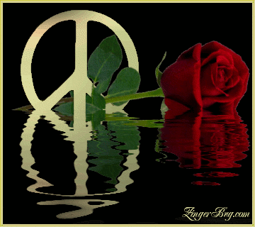 Click to get the codes for this image. Peace Rose Reflections, Flowers, Popular Favorites, Peace, Peace Signs Glitter Graphic, Comment, Meme, GIF or Greeting